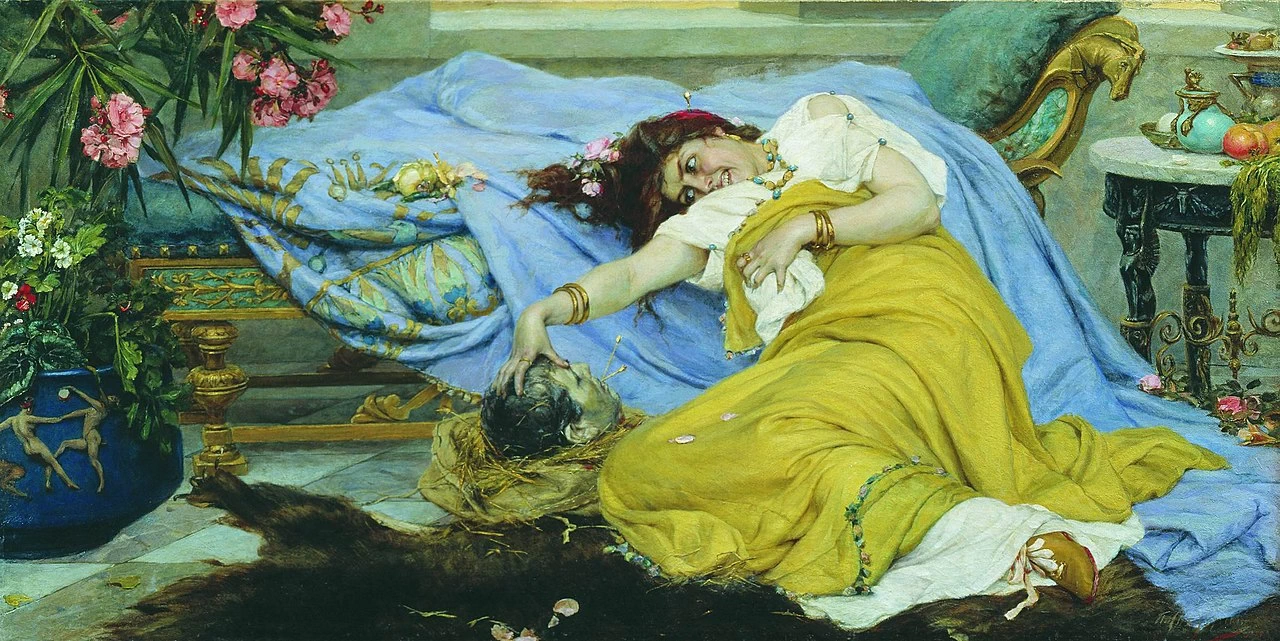Pavel Svedomsky - Fulvia con la testa di Cicero